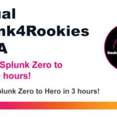 Virtuální workshop Splunk4Rookies EMEA
